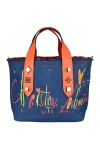 Christian Louboutin Frangibus Medium Printed Denim Tote Bag