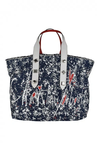 Christian Louboutin Frangibus Tote Bag In Blue