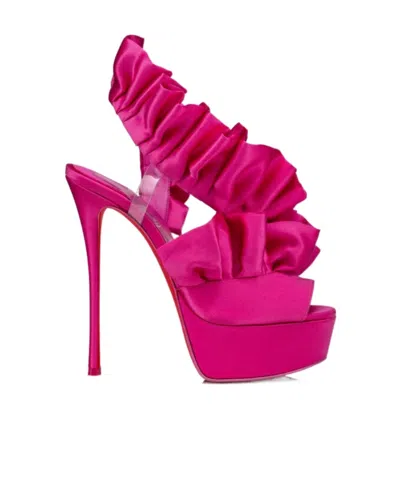 Christian Louboutin Froufrou Alta High-heeled Sandals In Pink