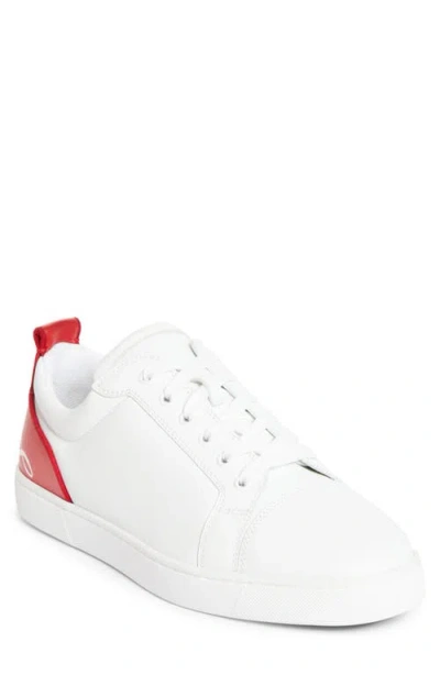 Christian Louboutin Fun Louis Sneaker In White