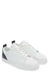 Christian Louboutin Fun Louis Sneaker In White/ Black