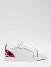 Christian Louboutin Fun Louise Junior Flat Sneakers In White