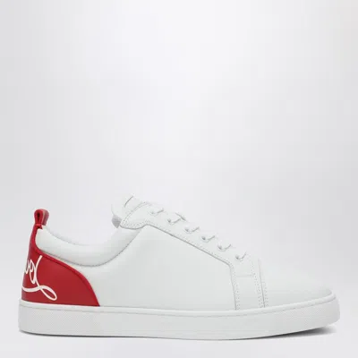 Christian Louboutin Fun Vieira White/red Sneakers