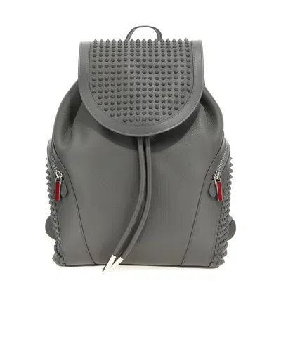 Christian Louboutin Funky Backpack In Gray