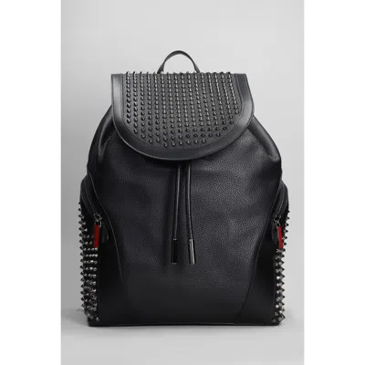 Christian Louboutin Funky Backpack In Black Leather