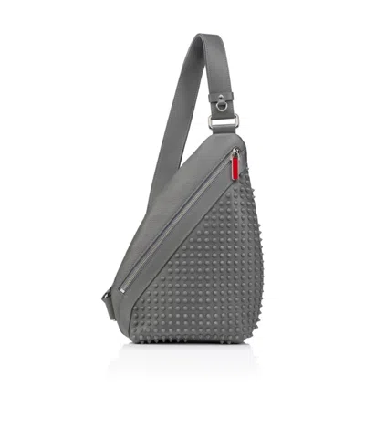 Christian Louboutin Funky Cross-body Chest Bag In Gray