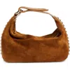 Christian Louboutin Funky Empire Spike Dopp Leather Top Handle Pouch