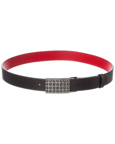 CHRISTIAN LOUBOUTIN CHRISTIAN LOUBOUTIN FUNKY LEATHER BELT