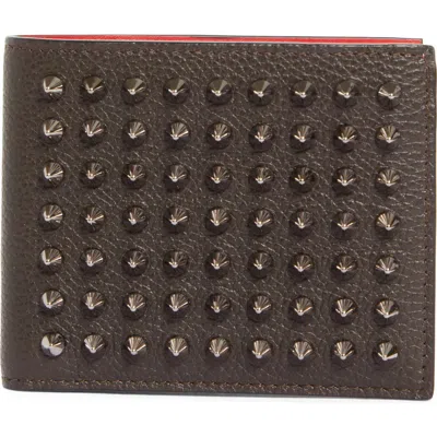 Christian Louboutin Funky Studded Leather Bifold Wallet