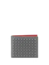 Christian Louboutin Men Funky Wallet In Smoke Grey