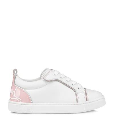 CHRISTIAN LOUBOUTIN FUNNYTO LEATHER SNEAKERS