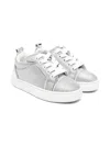 Christian Louboutin Funnyto Sneakers In Silver