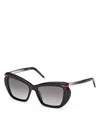 Christian Louboutin Square Acetate Sunglasses