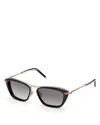 Christian Louboutin Geometric Sunglasses, 54mm In Black