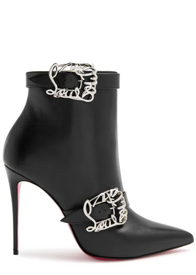 Christian Louboutin Giddylina 100 Leather Ankle Boots