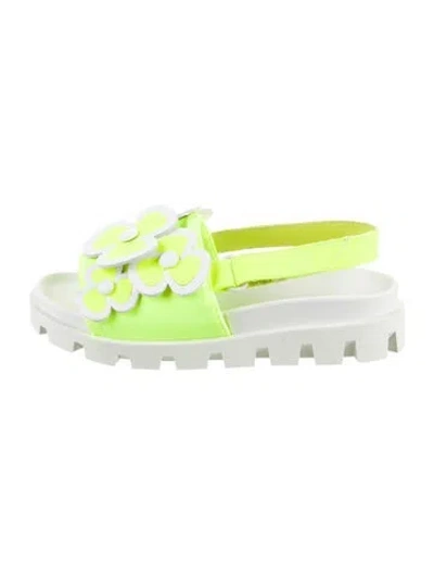 Pre-owned Christian Louboutin Babies' Girls' Floral Sandals In Multi
