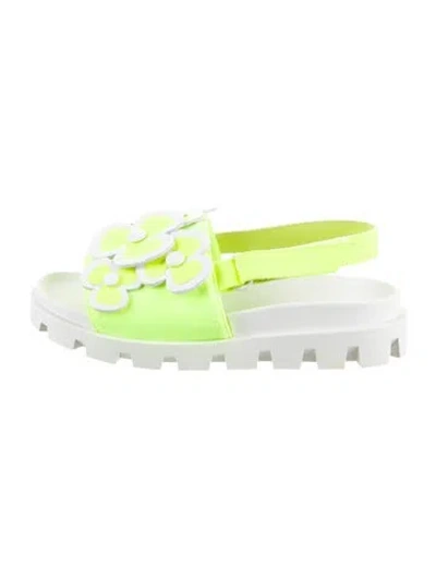 Pre-owned Christian Louboutin Babies' Girls' Floral Sandals In Multi