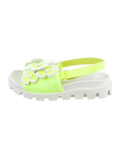 Pre-owned Christian Louboutin Babies' Girls' Floral Sandals In Multi