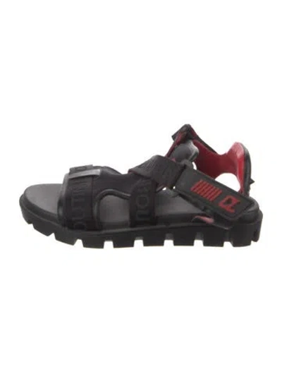 Pre-owned Christian Louboutin Gladiator Sandals In Multi