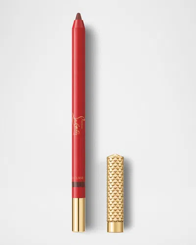 Christian Louboutin Glamliner Lip & Eye Contour Pencil In Blkpat