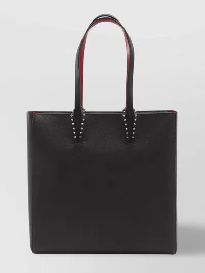 Christian Louboutin Grained Calf Leather Tote Bag