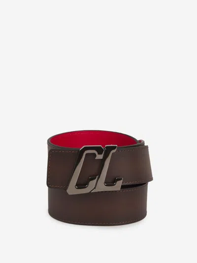 Christian Louboutin Grained Leather Belt