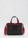 Christian Louboutin Studded Grained Leather Tote Bag