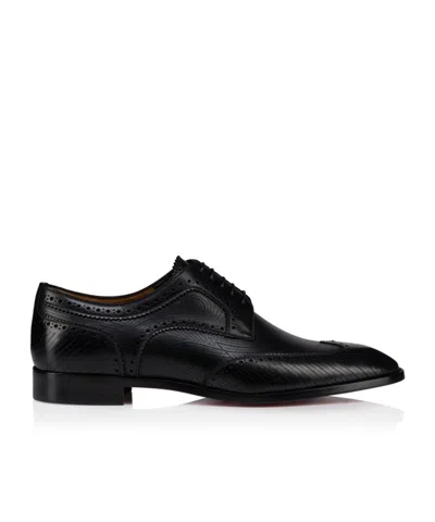 Christian Louboutin Grave Derby In Black