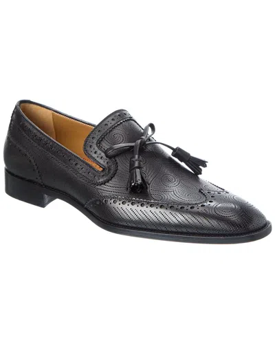CHRISTIAN LOUBOUTIN CHRISTIAN LOUBOUTIN GRAVE MOC LEATHER LOAFER