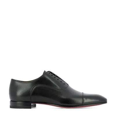 Christian Louboutin Greggo Oxford Shoes In Black