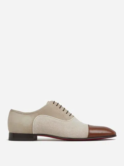 Christian Louboutin Greggo Shoes In Brown