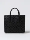 Christian Louboutin Paloma Mini In Leather With Loubinthesky Spikes In Black