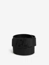 Christian Louboutin Happy Rui Leather Belt In Black