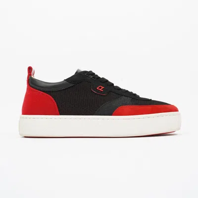 Christian Louboutin Happyrui Sneakers / Mesh In Red