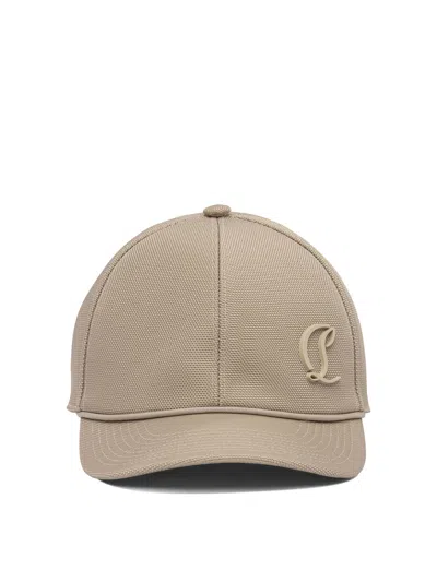 Christian Louboutin Hats Beige