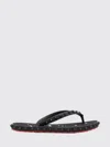 Christian Louboutin Super Loubi Flip Black Thong Sandals Women In Black