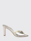 Christian Louboutin 85mm Fanny Metallic Leather Slide Sandals In Multi