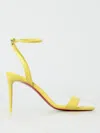 Christian Louboutin Heeled Sandals  Woman Color Yellow