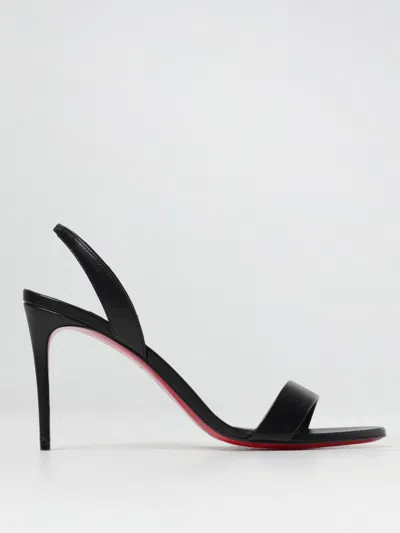 Christian Louboutin Heeled Sandals  Woman Color Black In Schwarz