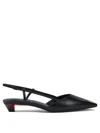 Christian Louboutin Miss Z Leather Pumps In Black