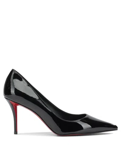 Christian Louboutin Miss Z Patent Leather Pumps In Black