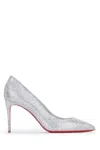 Christian Louboutin Kate 85 Leather Pumps In Glacialcryaurborlinsv