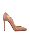 Christian Louboutin Heeled Shoes In Neutral