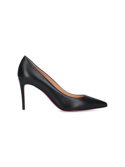 Christian Louboutin Kate 85 Patent Leather Pumps In Black