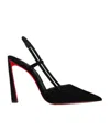 Christian Louboutin Condora Riviera Pointed Toe Pumps In Black