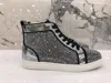 Christian Louboutin High-top Leisure Sneakers In Black