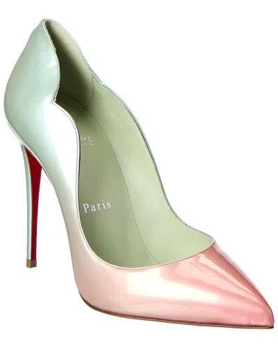 Christian Louboutin Hot Chick 100 Leather Pump In Multi