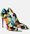 Christian Louboutin Hot Chick 100 Patent Leather Pumps