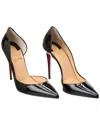 Christian Louboutin Iriza Patent Pumps 100 In Black