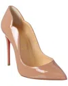 Christian Louboutin Chic 100 Pointed Stiletto Pumps In Brown